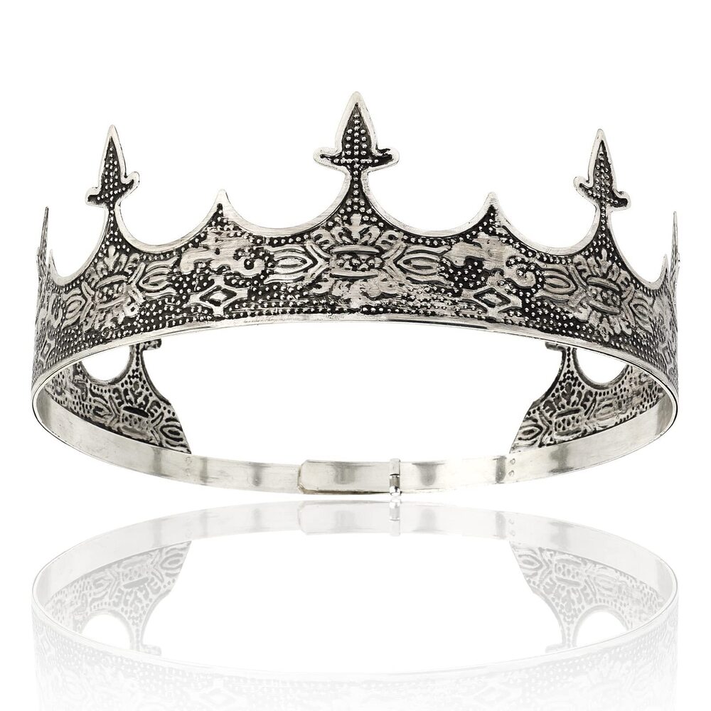 9845 King Crowns - Medieval Renaissance Costume Accessories for Birthday